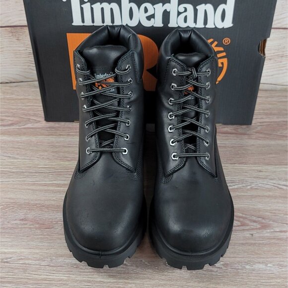 NEW Timberland Pro 6" Direct Attach Waterproof Boots Size 13 Oil Resistant - Picture 5 of 10